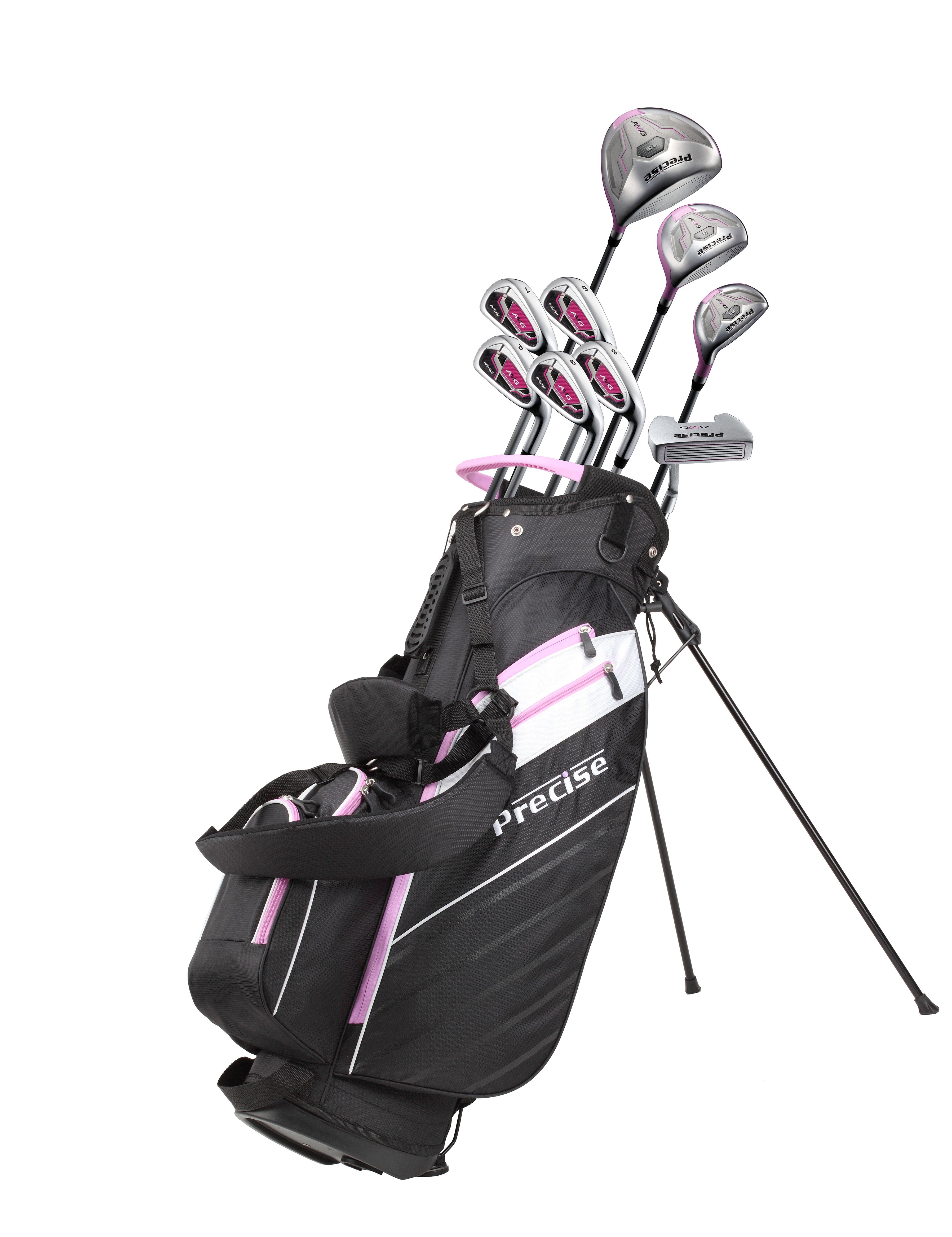 PRECISE AMG LADIES RIGHT HAND GOLF CLUB SET 14 PIECE, AVAILABLE IN BLU