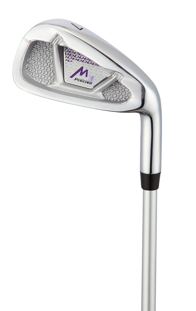 PRECISE M3 LADIES 14 PIECE GOLF CLUB SET, AVAILABLE IN PURPLE & BLUE, STANDARD, PETITE, TALL SIZES