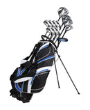 PRECISE S7 18 PIECE MENS GOLF CLUB SET - AVAILABLE IN REGULAR & TALL, BLUE & RED MODELS