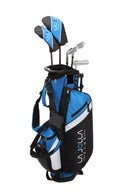 La Jolla Club Junior Golf Set – Lightweight Alloy Driver, Stainless Steel Irons & Zinc Putter | Includes Dual-Strap Stand Bag