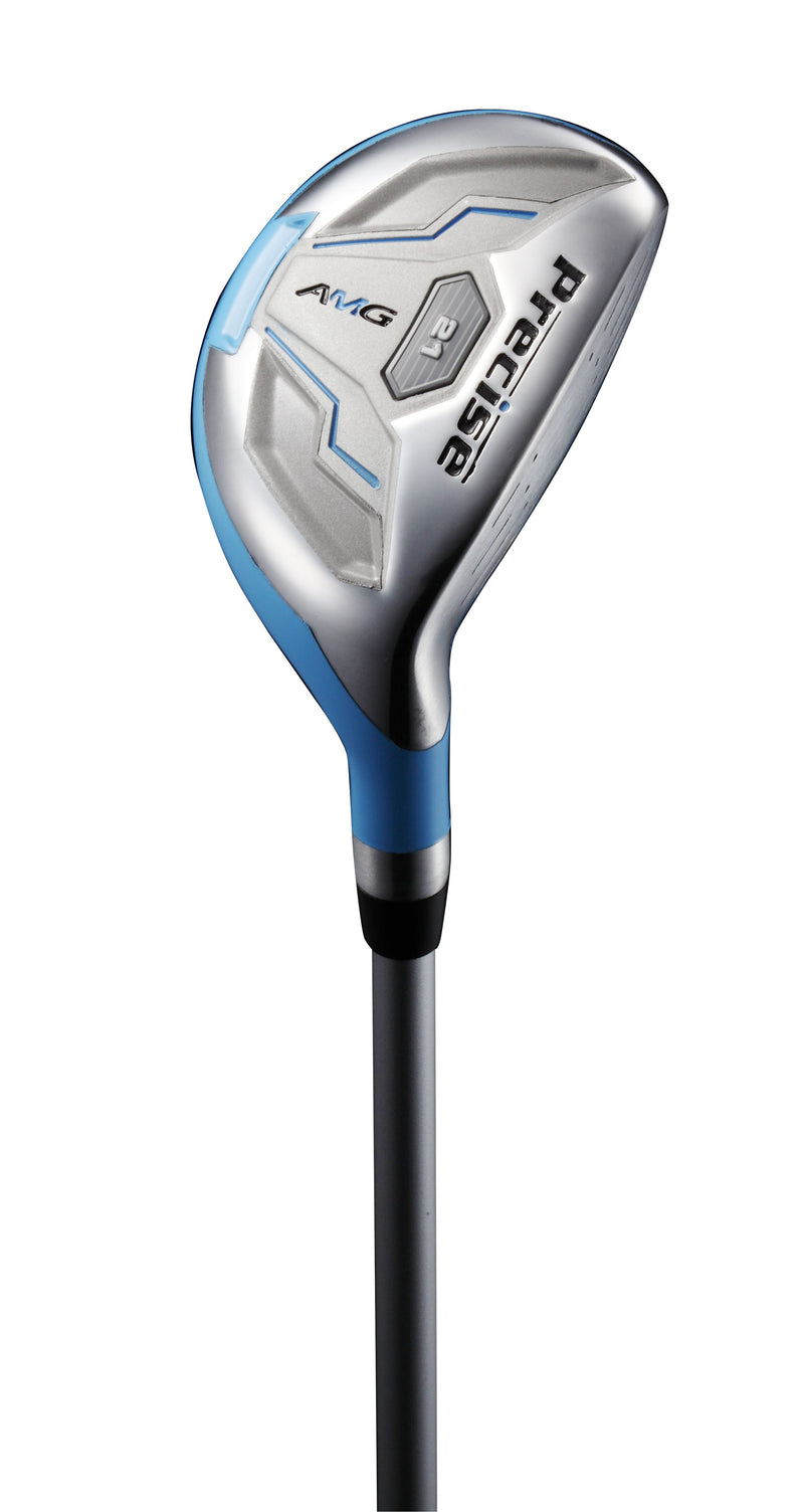 PRECISE AMG LADIES GOLF CLUB SET 14 PIECE, AVAILABLE IN BLUE OR PINK, REGULAR OR PETITE SIZE