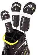 PRECISE M3 MEN’S 14 PIECE RIGHT HAND GOLF CLUB SET, AVAILABLE IN GREEN OR BLUE MODELS, REGULAR & TALL SIZE