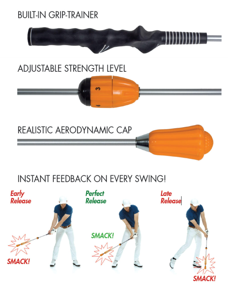 POWER STICK GOLF DISTANCE TRAINING AID - INCREASE SWING SPEED FOR MORE POWER & DISTANCE