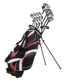 PRECISE S7 18 PIECE MENS GOLF CLUB SET - AVAILABLE IN REGULAR & TALL, BLUE & RED MODELS