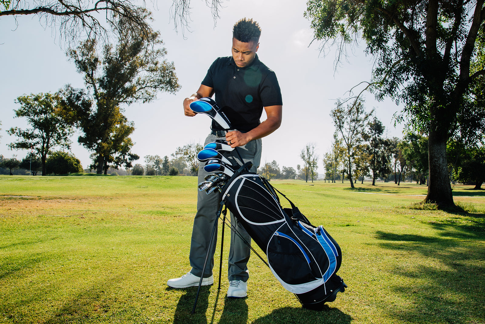 PRECISE S7 18 PIECE MENS GOLF CLUB SET AVAILABLE IN REGULAR & TALL,