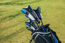 PRECISE S7 18 PIECE MENS GOLF CLUB SET - AVAILABLE IN REGULAR & TALL, BLUE & RED MODELS