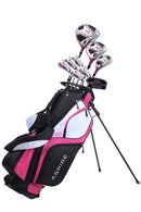 XD1 LADIES GOLF CLUB SET 14 PIECE, AVAILABLE IN CHERRY, PINK OR PURPLE